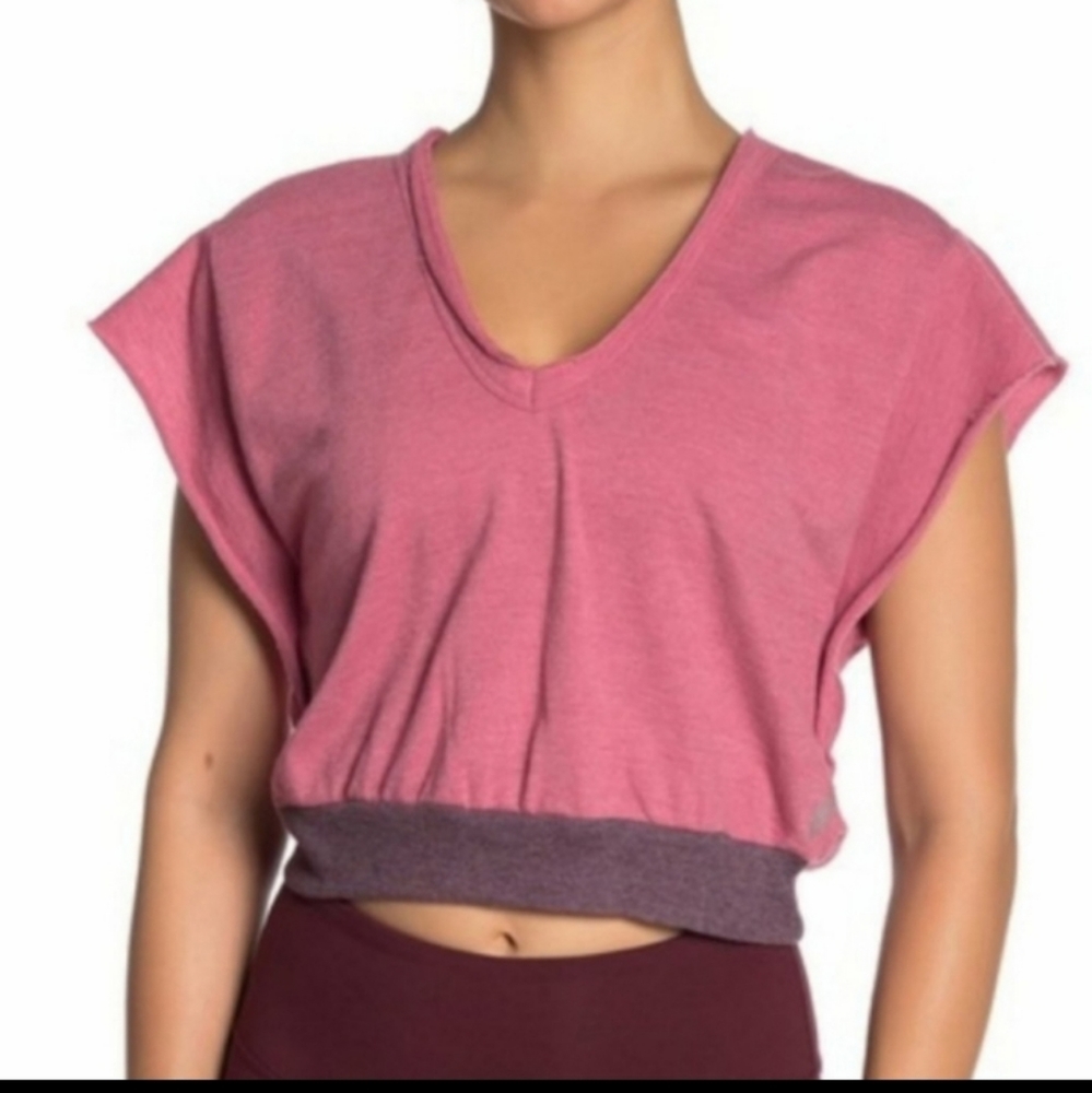 like new Free People Movement Happy Camper Tee